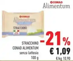 Conad Stracchino Conad Alimentum senza lattosio offerta