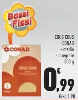 Conad Cous Cous Conad offerta