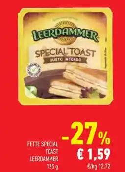 Conad FETTE SPECIAL TOAST LEERDAMMER offerta