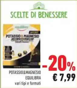 Conad POTASSIO & MAGNESIO EQUILIBRA offerta