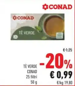 Conad TÈ VERDE CONAD offerta