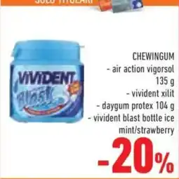 Conad CHEWINGUM - air action vigorsol offerta
