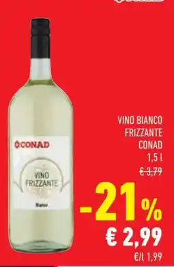 Conad Vino bianco frizzante conad offerta