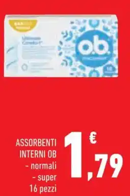 Conad Assorbenti interni OB offerta