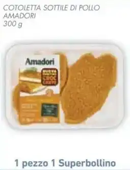 Conad Cotoletta sottile di pollo Amadori offerta