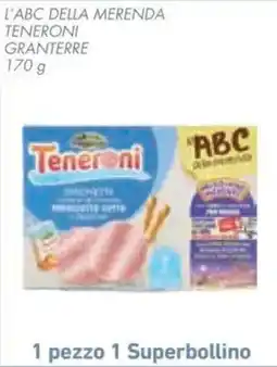 Conad L'abc della merenda teneroni granterre offerta