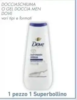 Conad Docciaschiuma o gel doccia men Dove offerta