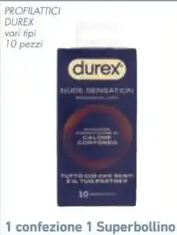 Conad durex NUDE SENSATION offerta