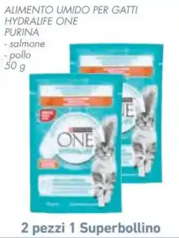 Conad Alimento umido per gatti Hydralife One Purina offerta
