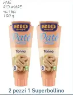 Conad Pate Rio Mare offerta