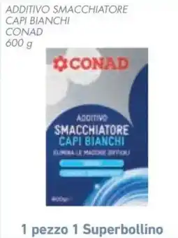 Conad Additivo smacchiatore capi bianchi Conad offerta