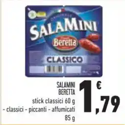 Conad SALAMINI BERETTA offerta