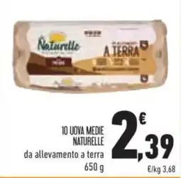 Conad Uova medie Naturelle offerta