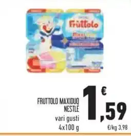 Conad Fruttolo Maxiduo Nestlé offerta