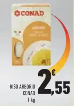 Conad Riso Arborio Conad offerta