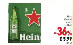 Conad Birra Heineken offerta