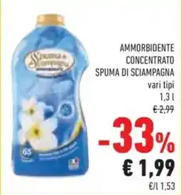 Conad Ammorbidente concentrato Spuma di Sciampagna offerta