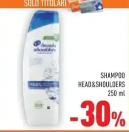 Conad Shampoo Head&Shoulders offerta