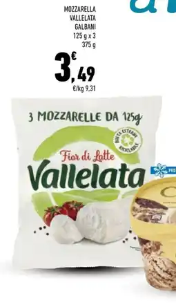Conad City Mozzarella Vallelata offerta