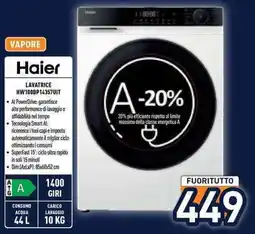Unieuro Lavatrice Haier offerta