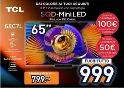 Unieuro TCL 65C7L offerta