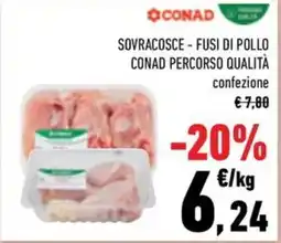 Conad City Sovracosce - Fusi di pollo CONAD Percorso Qualità offerta