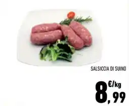 Conad City SALSICCIA DI SUINO offerta