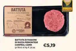 Mercatò Local BATTUTA DI FASSONE DI RAZZA PIEMONTESE COMPRAL CARNI offerta