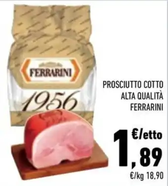 Prosciutto cotto alta qualità Ferrarini