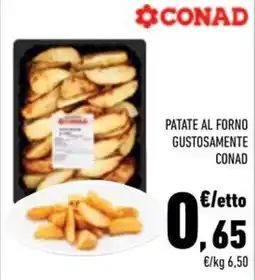 Conad City Patate al forno gustosamente CONAD offerta