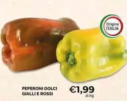 Mercatò Local PEPERONI DOLCI GIALLI E ROSSI offerta