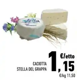 Conad City Caciotta Stella del Grappa offerta