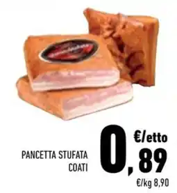 Conad City PANCETTA STUFATA COATI offerta
