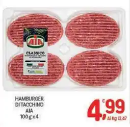 Crai Hamburger di tacchino AIA offerta