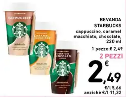 Spazio Conad Bevanda Starbucks offerta