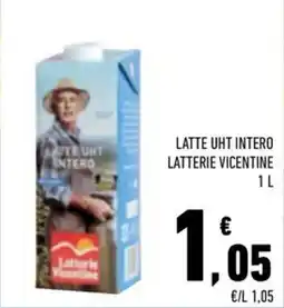 Conad City Latte UHT Intero Latterie Vicentine offerta