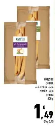 Conad City Grissini Crifill offerta