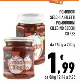 Conad City Pomodorini Cilegino offerta
