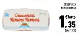 Conad City Crescenza Nonno Nanni offerta