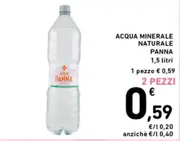 Spazio Conad Acqua Panna offerta