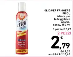 Spazio Conad Olio per friggere Friol offerta