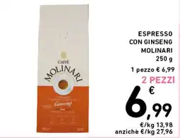 Spazio Conad ESPRESSO CON GINSENG MOLINARI offerta