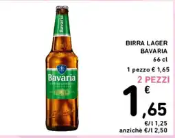 Spazio Conad Birra Lager Bavaria offerta