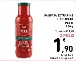Spazio Conad Petti Passata Extrafine offerta