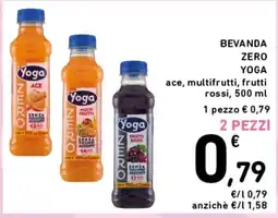 Spazio Conad Beveranda Zero Yoga offerta