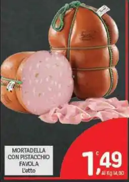 Crai Mortadella con pistacchio Favola offerta