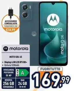Unieuro motorola moto g06 4G offerta