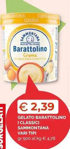 Mercatò Local Gelato Barattolino I Classici Sammontana offerta