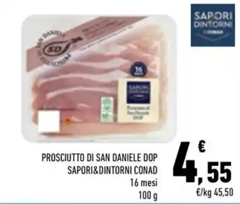 Prosciutto di San Daniele DOP Saporidintorni Conad
