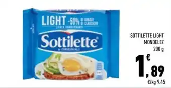 Conad City Sottilette Light offerta